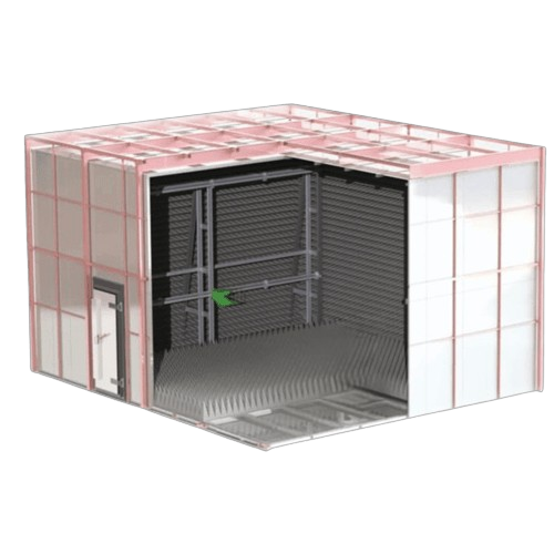 اتاق آنتن حرفه‌ای برای آزمایش تجهیزات مخابراتی