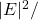 |E|^2/